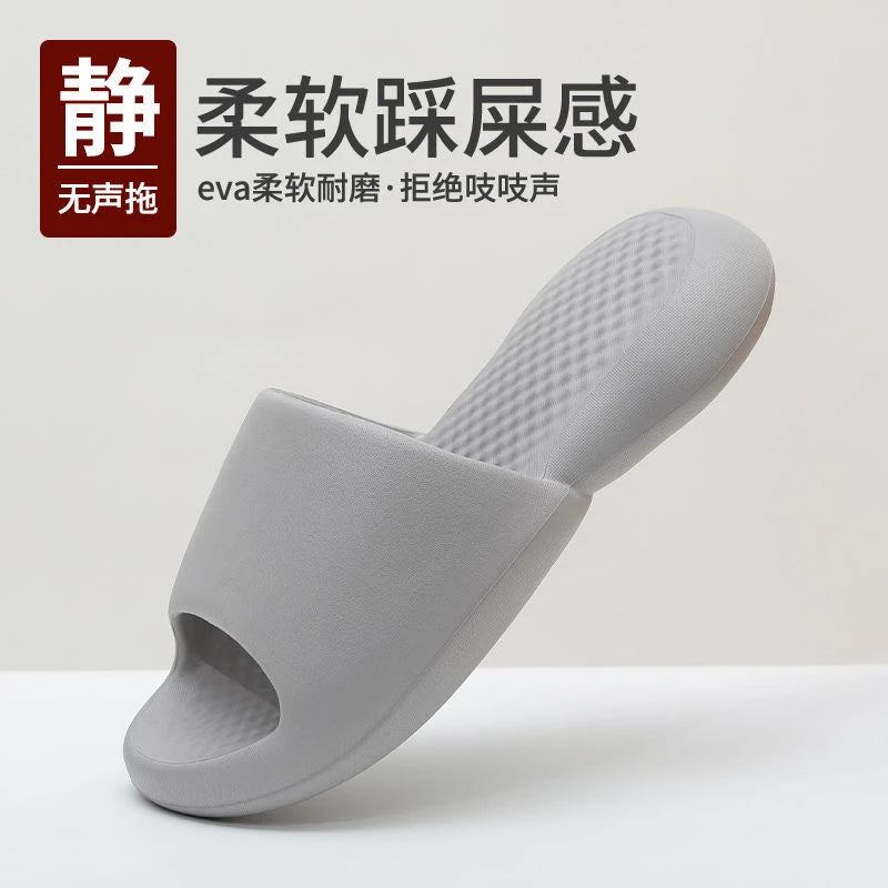 Slippers for women eva, summer home, bathroom, anti slip thick sole, external wearing of sandals