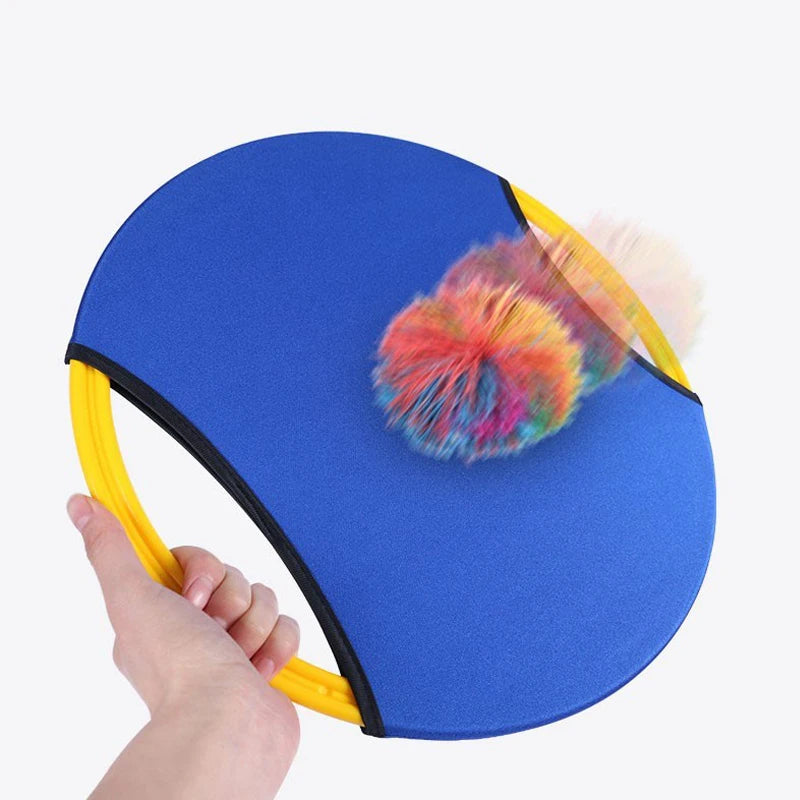 Outdoor Fun Bouncy Paddle Toss And Catch Ball Game Parent Child Interaction Toys Beach Lawn Backyard Sports Party Favors