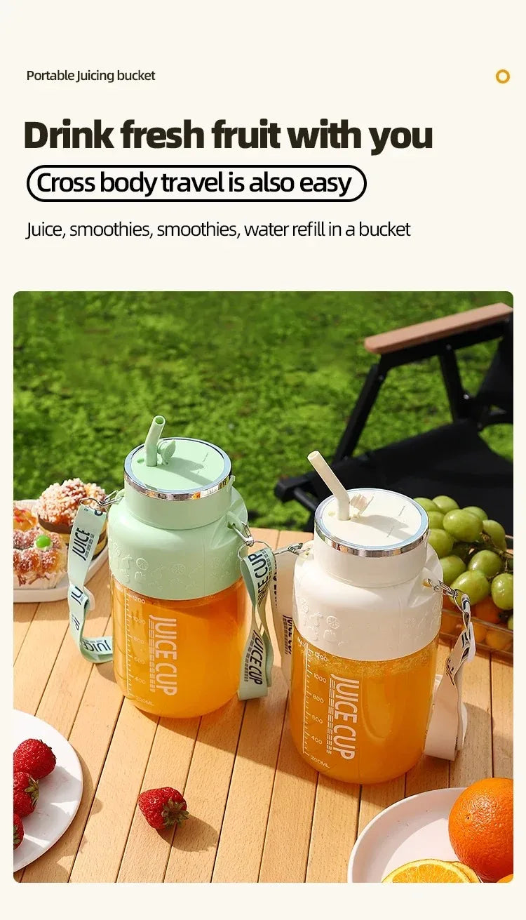 Portable Juicer Blender High-Speed Mini Fruit Juice Cup with Stylish Design Powerful Motor for Home Outdoor Compact Convenient
