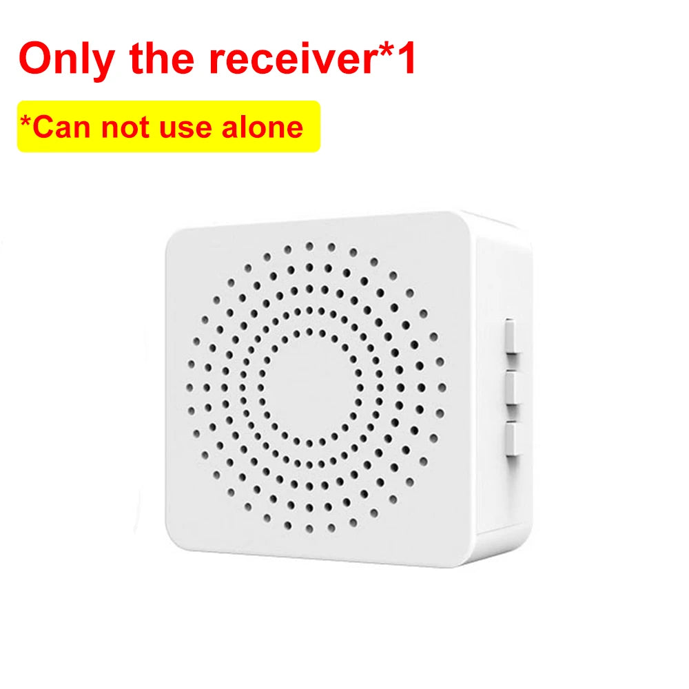 USB Wireless Doorbell Smart Welcome Door Bell Three-speed volume 38 Songs Melodies Doorbell For Home Bed Call Emergent Call