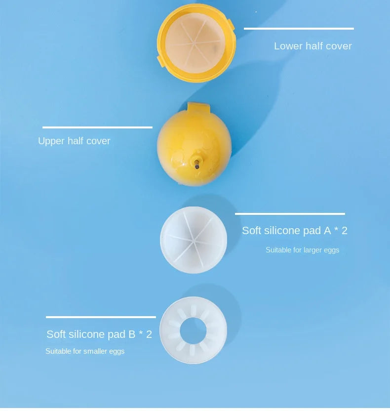 Manual Golden Egg Puller Scrambler Household White Yolk Mixer Kitchen Tool Mix Manual Scrambler Convenient Without Breaking Eggs