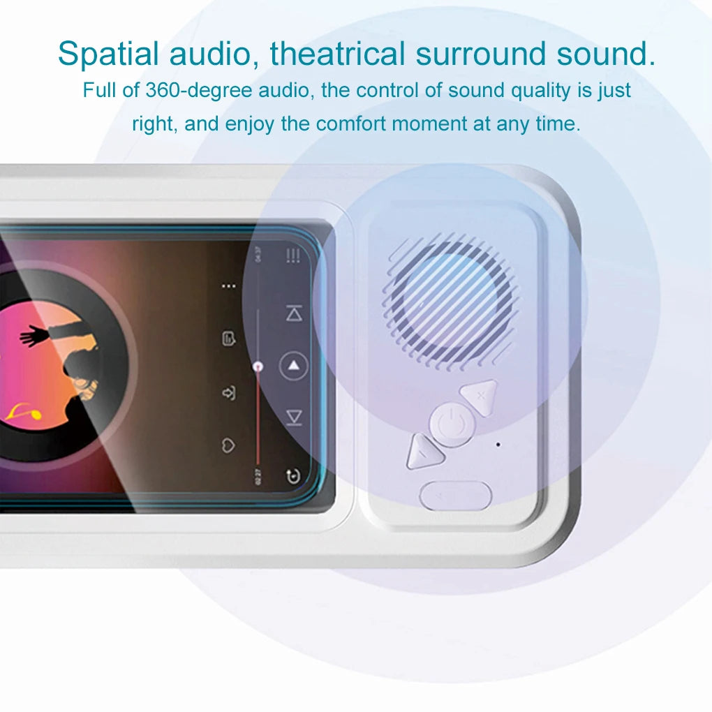 Z07 Bluetooth Speaker 360 ° Waterproof Mobile Phone Box audio bath watching TV Stand Touch Screen Mobile Phone Holder Box