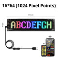 Car Decor Advertising Logo Lights Outdoor LED Matrix Pixel Scrolling Screen DIY Customize Patterns,Animations,Text Warning Light