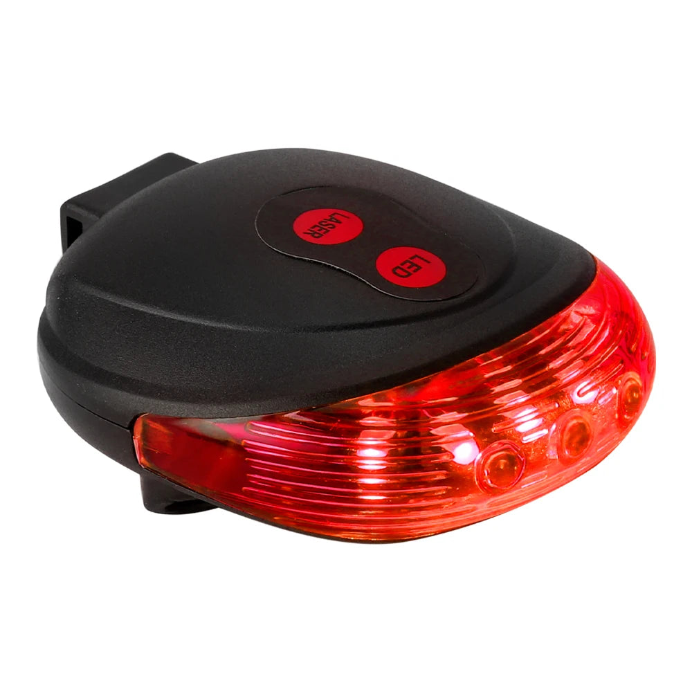 Waterproof Bicycle Cycling Lights Taillights LED Laser Safety Warning Bicycle Lights Bicycle Tail Bicycle Accessories Light