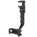 Rearview Mirror Phone Holder for Car - Multifunctional Car Phone Mount, Universal Cellphone Mount for Almost All Cell Phone &Car
