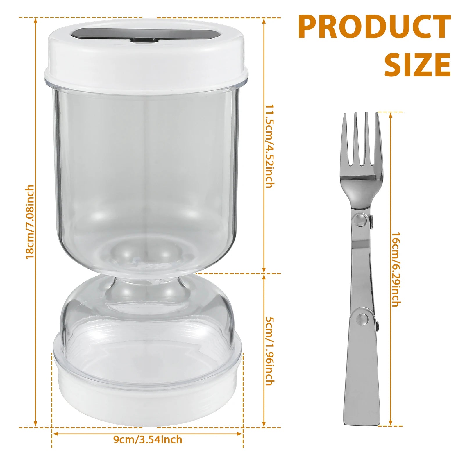 Dry-wet Separation Pickle Vegetable Jar Hourglass Type Pickled Juice-Separation Food Filter Storing Pickles Kitchen Accessories