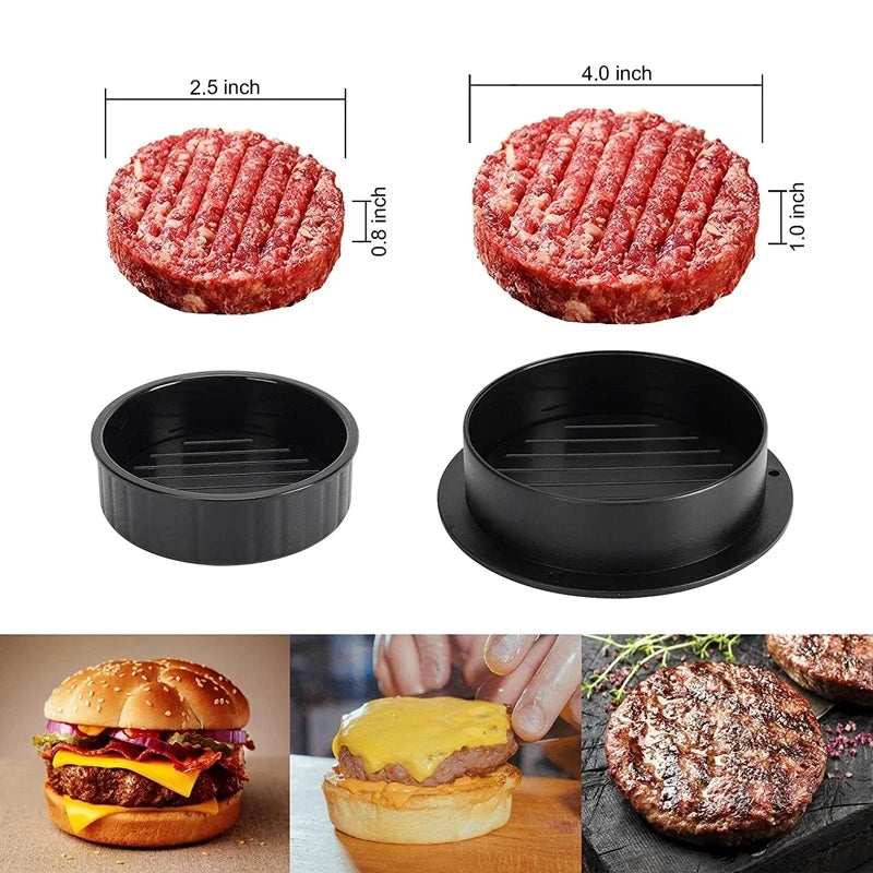 Manual Hamburger Meat Press Maker Rice Ball Mold Round Beef Grill Burger Press Patty Meatballs Maker Device Kitchen Accessories