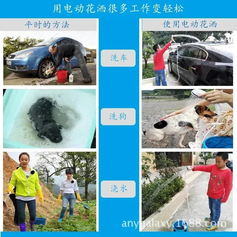 Standard Version Multiple Upgraded Models Of Outdoor Camping Electric Shower Pet Shower Outdoor Camping Shower Outdoor Tool