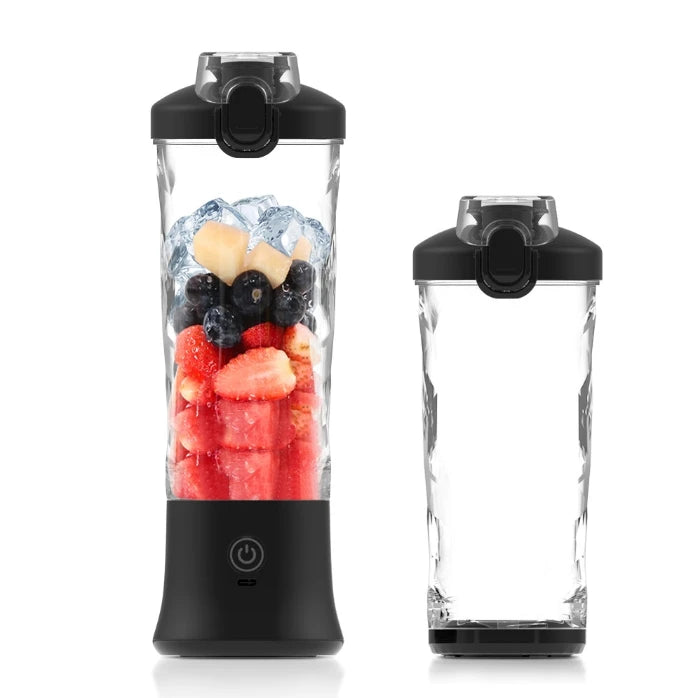 Juicer 600ml Large Capacity Juicer Cup Rechargeable and Convenient Multi-functional Ice Crusher Fruit Processor