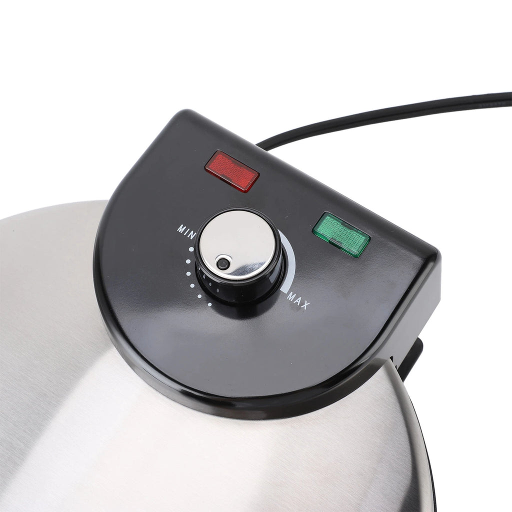 Roti Maker Machine 10in Simple  Easy Cleaning Knob Temperature Control 110V US Plug Electric Crepe Maker for Kitchen Tortilla