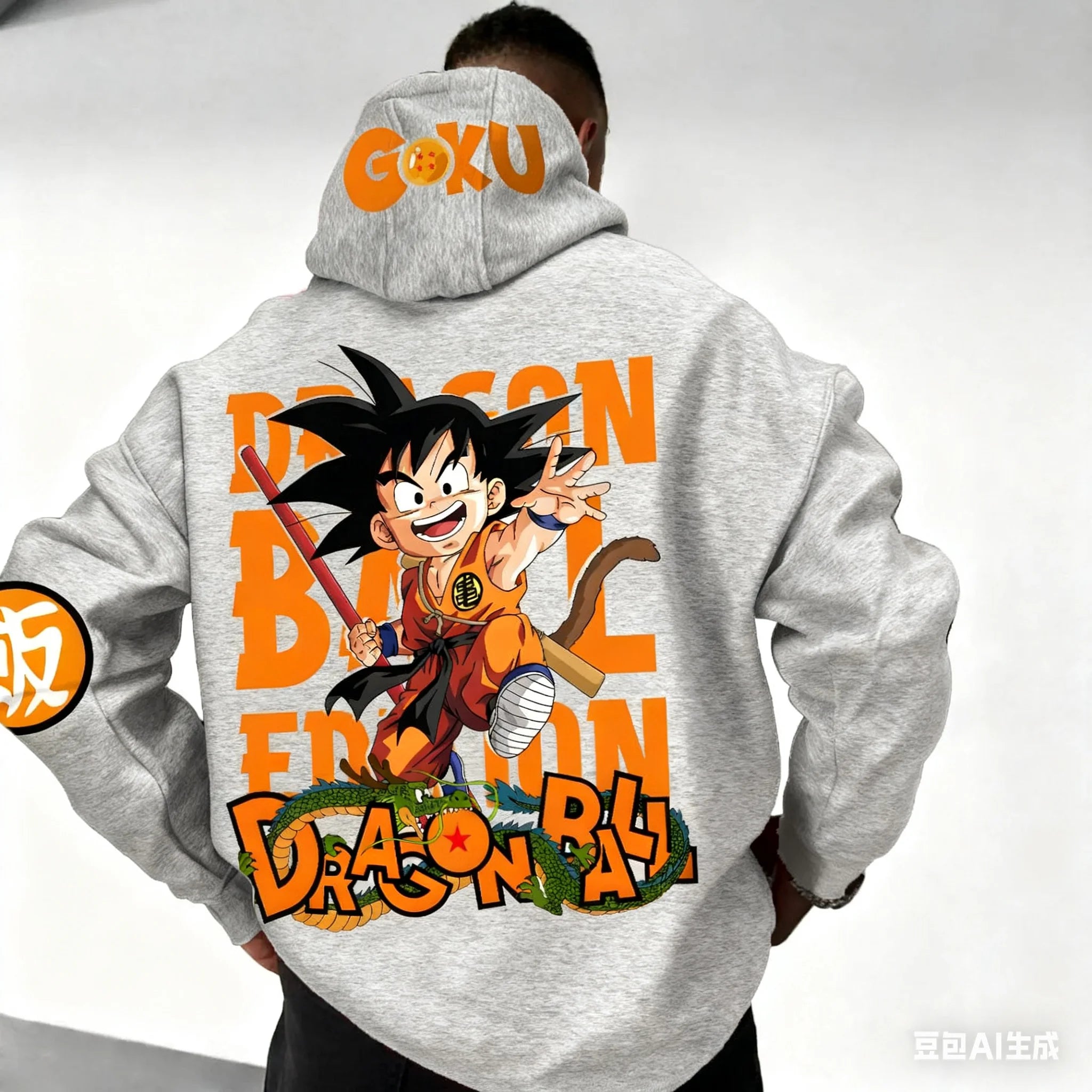Son Goku Dragon Ball Autumn Harajuku Men Hoodie Streetwear Women Vintage Winter Oversized Hooded Sweatshirt Long Sleeve Unisex