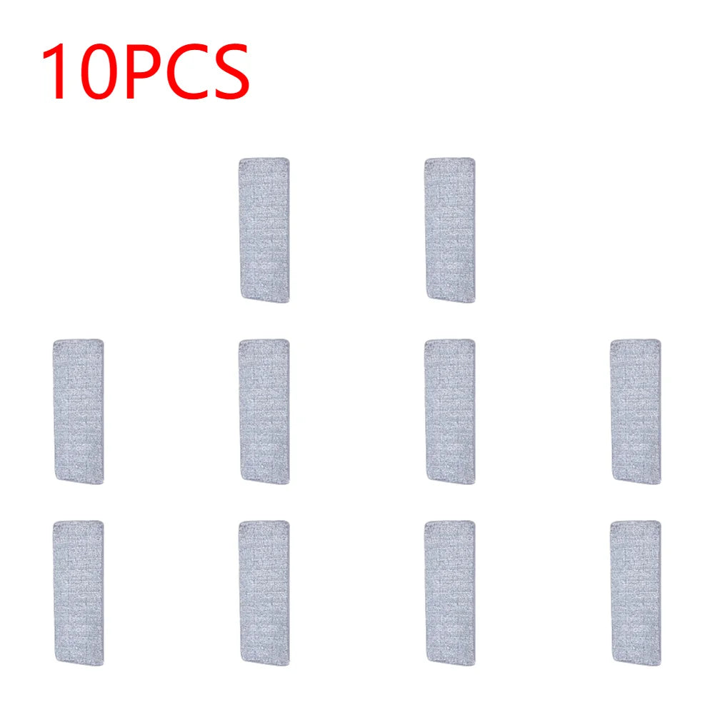 Rotating Head Household Cleaning Cloth Replacement Mop Microfiber Flexible Mop Heads Multi-function Stickable for Home Office