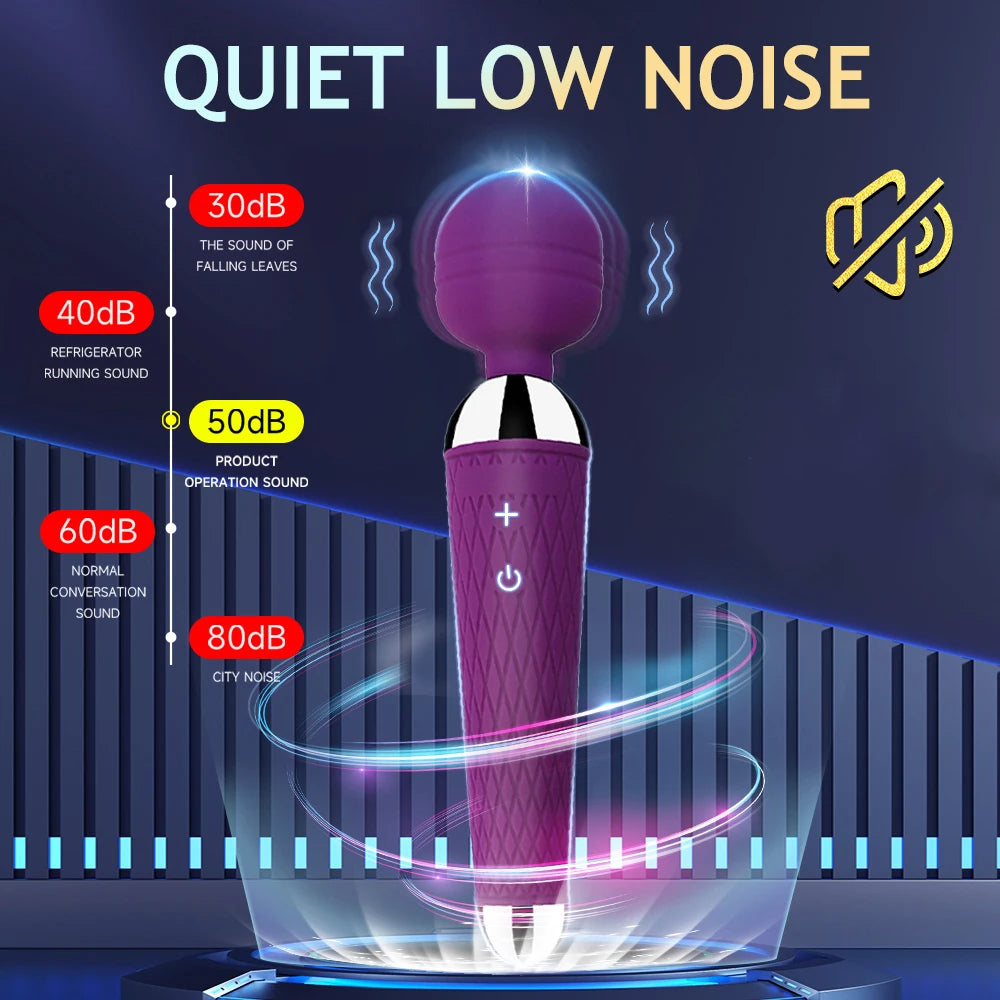 Powerful AV Vibrator for Women Dildo Magic Wand G spot Clitoris Stimulator Masturbator Massager Erotica Sex Toys for Adults