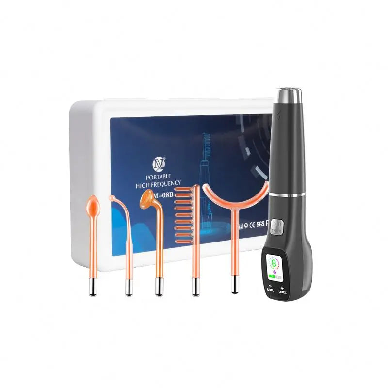 LCD Screen 4 in 1 Facial Skin Rejuvenation Tightening Wand Beauty Machine Care