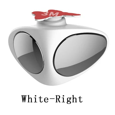 2 in 1 Car Blind Spot Mirror Wide Angle Mirror 360 Rotation Adjustable Convex Rear View Mirror View front wheel Auto Car mirror