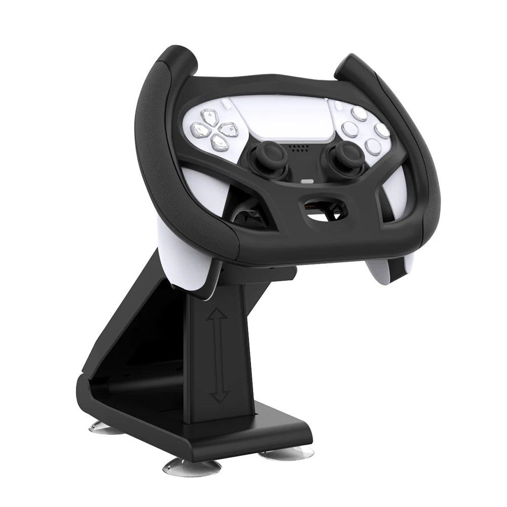 Professional Gaming Steering Wheel for PS5 Car Racing Games Handle with Bracket Steering Wheel with Bracket