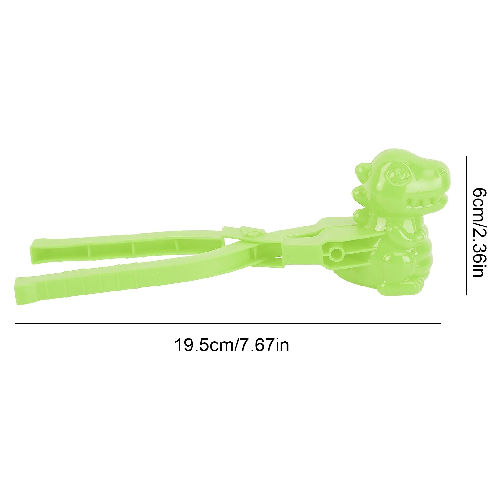 Snowball Maker Clip for Kids Adult Heart Snowflake Duck Shape Clip Tongs for Outdoor Sand Snow Ball Mold Toys Fight Sports Toys