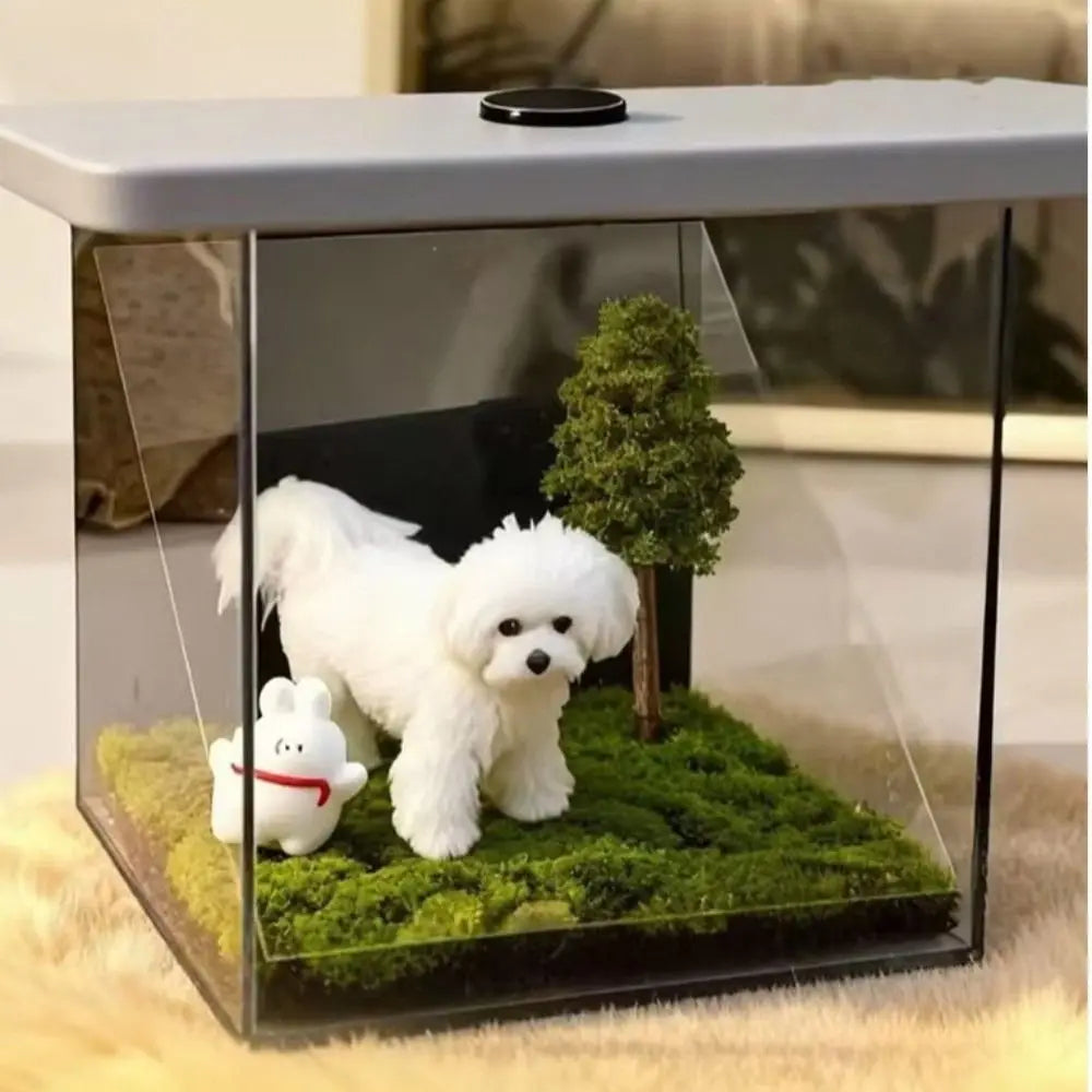 Acrylic Pet Holographic Projection Digital House Pet Souvenirs Pet Projection Souvenir Tool Cat Projection Box 3D Dog Video Box