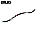 60/80LBS Hunting Cross Crossbow Pound Bow Piece Wood Core Carbon Steel Fishing Bow Outdoor Shooting Supplies Accessories Tool