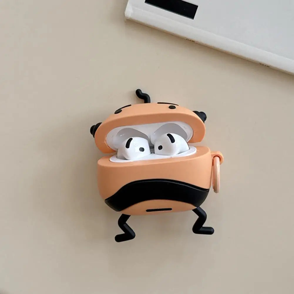 For AirPods Pro 2 3 AirPods 4 Uncle Tuomagozi Silicone Case Anti-Drop Bluetooth Earphone Cover 3D Cartoon Protective Cover