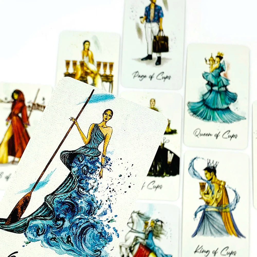 New Runway Tarot Cards A 80 Deck Leisure Entertainment Divination Edition Borad Playing Games，Collecting Hobby Cards