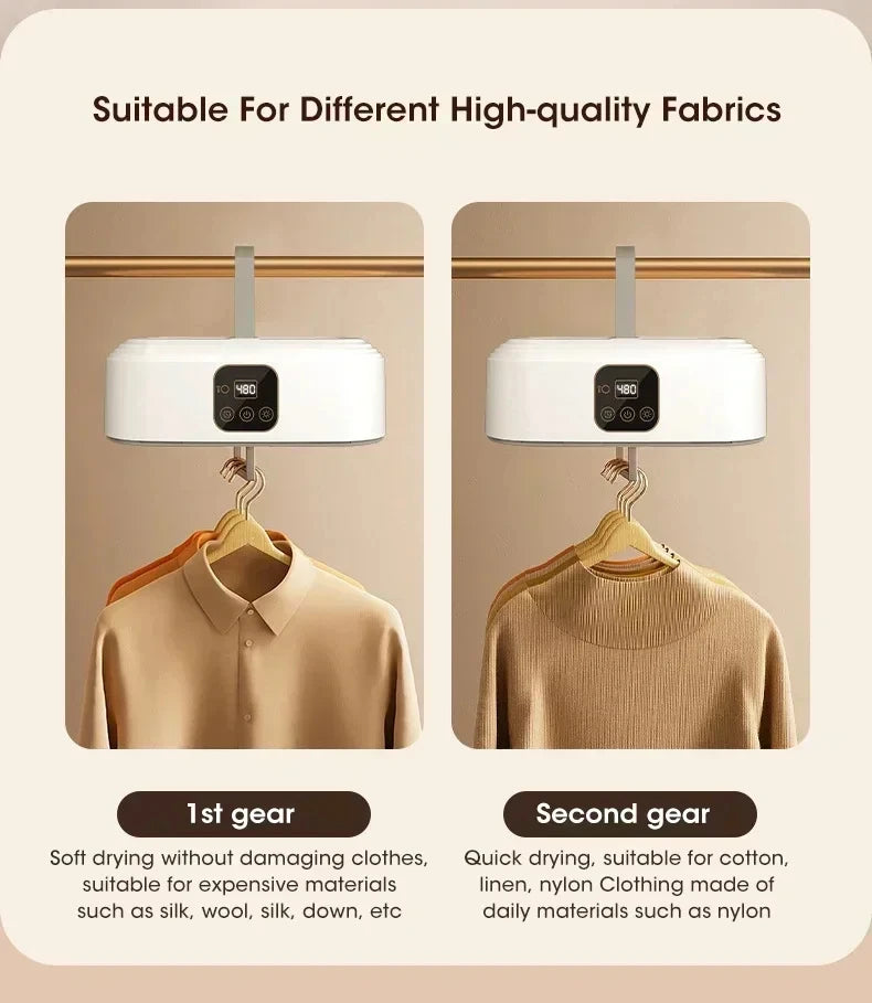 Electric Portable Clothes Dryer UV Sterilization Foldable Laundry Dryer Compact Folding Clothing Dryer