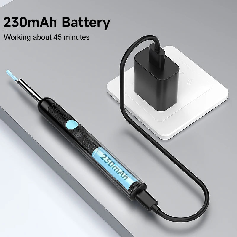 WIFI Visual Ear Camera Ear Pick Digital Ear Spoon Wireless Ear Cleaning Endoscope Ear Wax Removal Tool For Iphone Android Phones