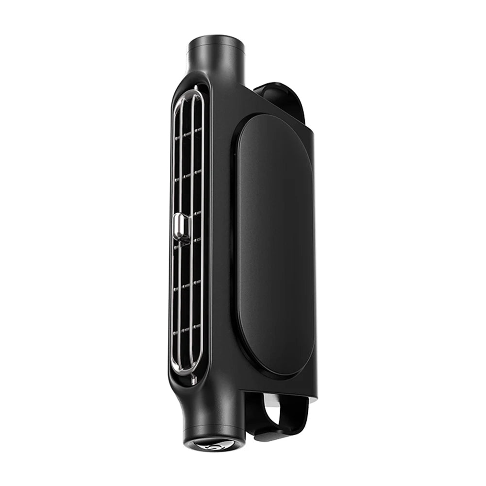 2-1pc Portable Car Seat Fan 3 Speeds Adjustable Car Seat Headrest Fan USB Powered Car Neck Cooler for Front Rear Seat Passenger