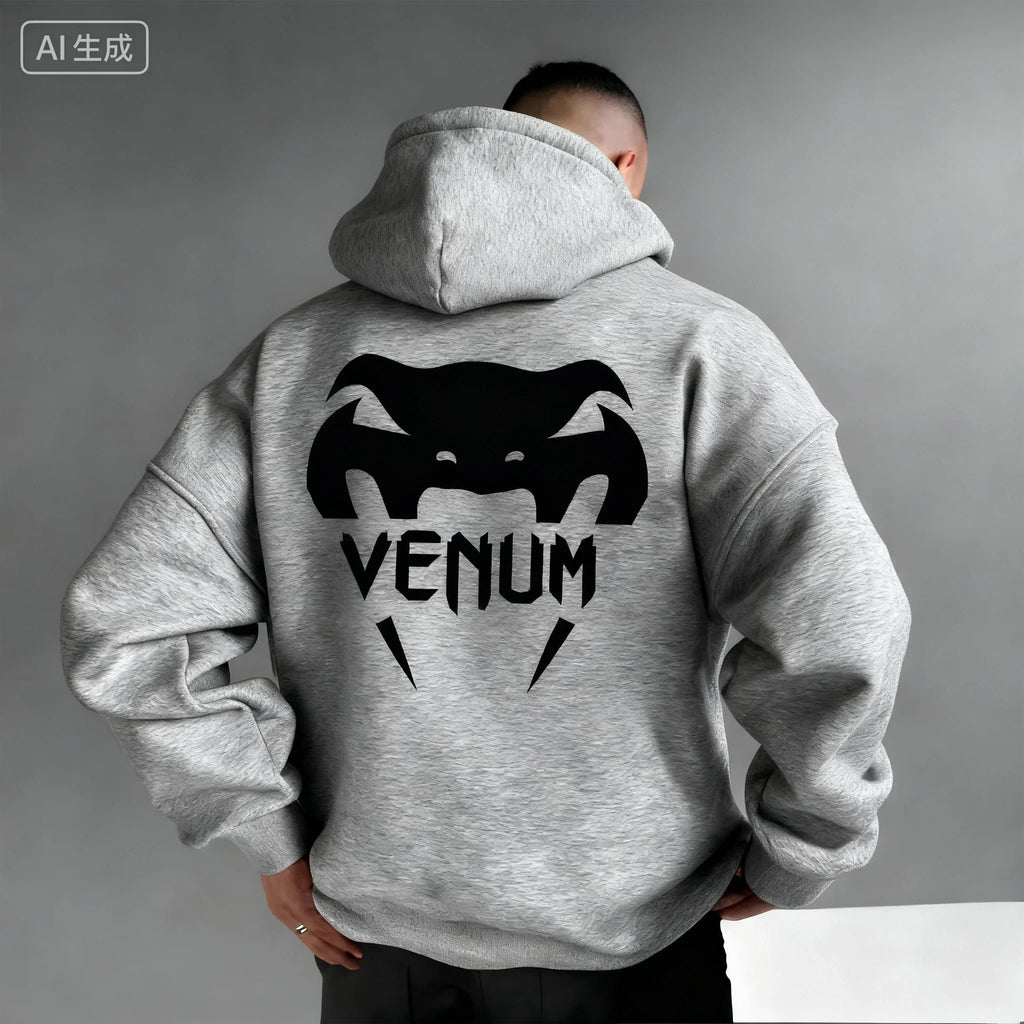 2025-26 New UFC Men's Boxing Sports Hoodie, Warm and Comfortable Casual Hoodie for Autumn and Winter, Fashionable Printed