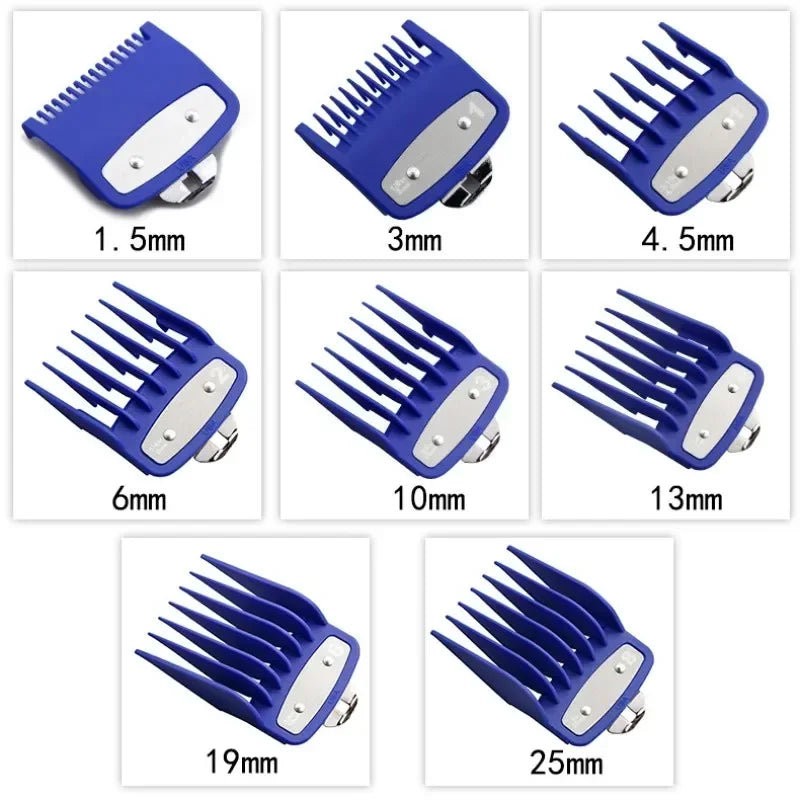 Kemei PG1990A Rechargeable Hair Clipper or Limit Combs Professional Cordless Men Hair Trimmer Men's Hair Cutting Machine Barber