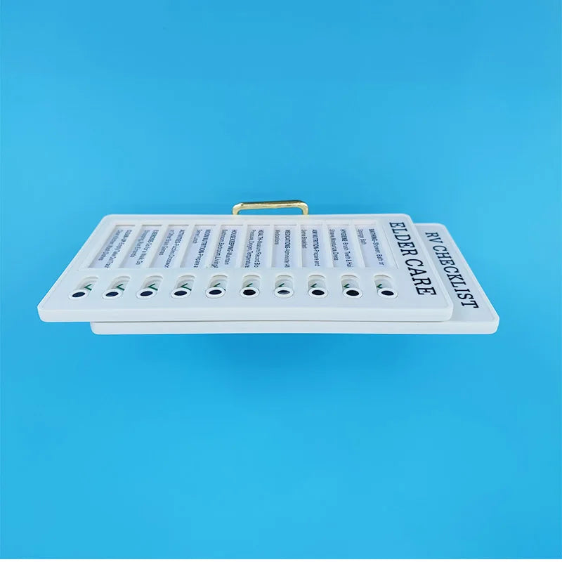 Reusable My Chores Checklist Daily Planner Memo Plastic Board Chore Chart Responsibility Behavior for Kid Self-discipline Card
