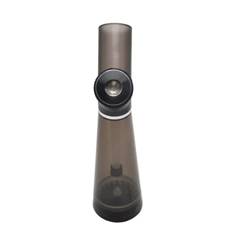 JOK JUK Acrylic Water Smoking Pipe with Dry Herb Grinder Protable Handheld Hookah Kettle Tobacco Shop Smoke Grass Accessories