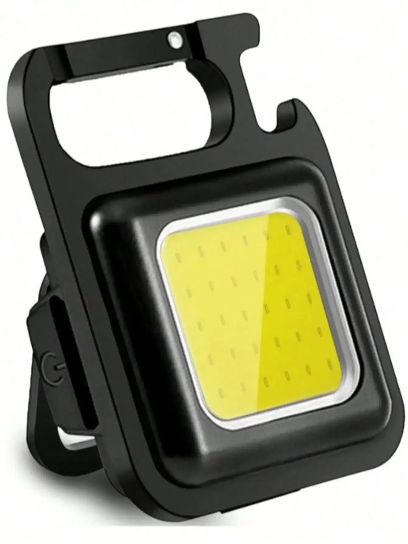 Bright COB Keychain Flashlight,Rechargeable Mini Work Light Magnetic Portable Pocket Lamp for Camping Fishing Hiking Emergency