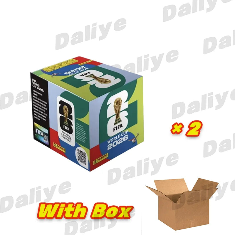 In Stock Football Cards 2026 Panini FIFA World Cup Sticker Pack Panini Soccer Card Panini Cards Soccer Set Collection Gift