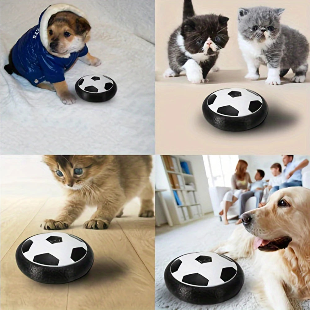 7″ Hover Soccer Ball Kids Toys, Electric Floating Football with LED Music, Soccer Ball Indoor Game for Children, Birthday Gift