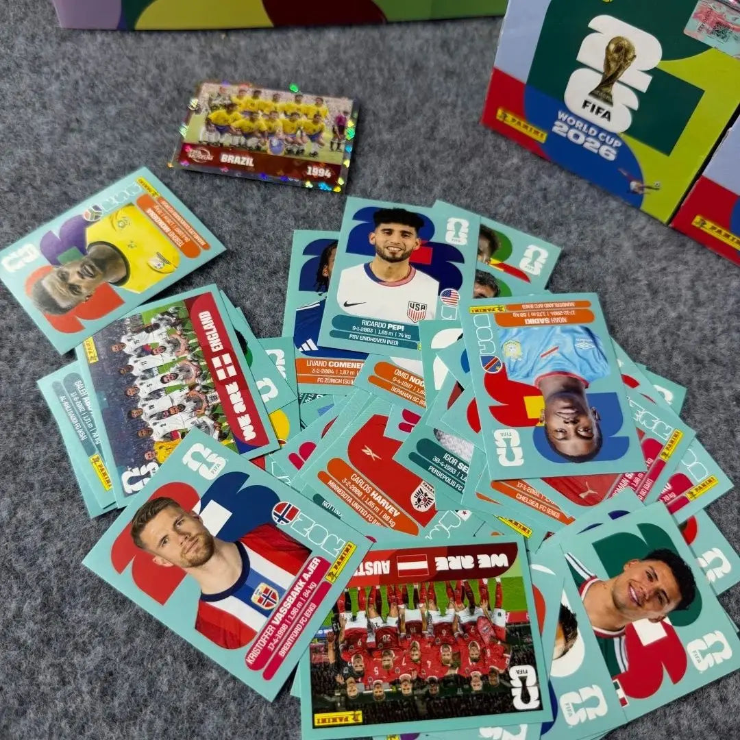 Genuine Panini 2026 FIFA World Cup Sticker Album Limited Gold Silver Official 2026 Stickers Collection Football Souvenir Gift