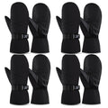 Ski Mittens Waterproof Winter Thermal Touch Screen Gloves Windproof Cycling/Snowboard Gloves Cold Weather Gloves for Outdoor