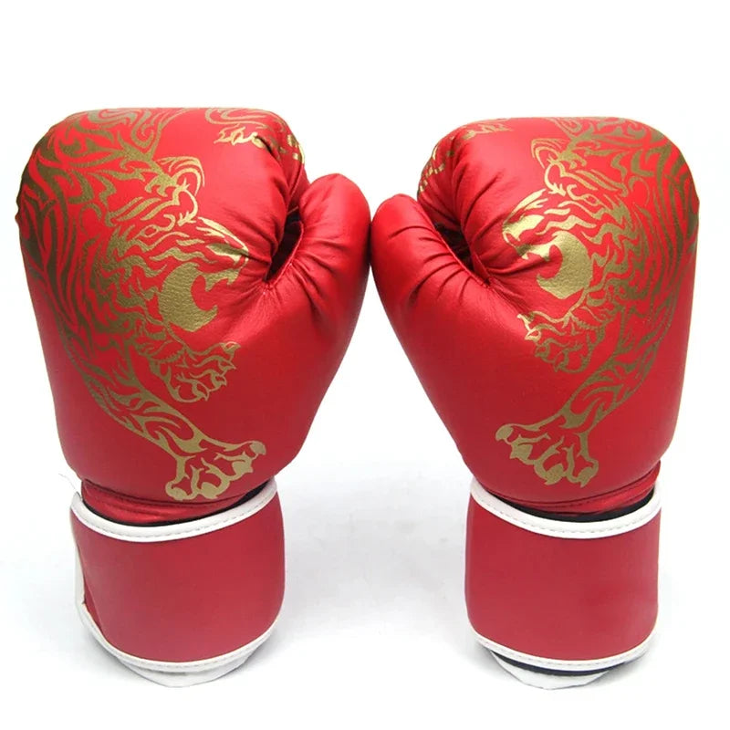Thickened Adult Boxing Gloves Sanda Professional Competition Muay for Training Sandbag Fighting Taekwondo