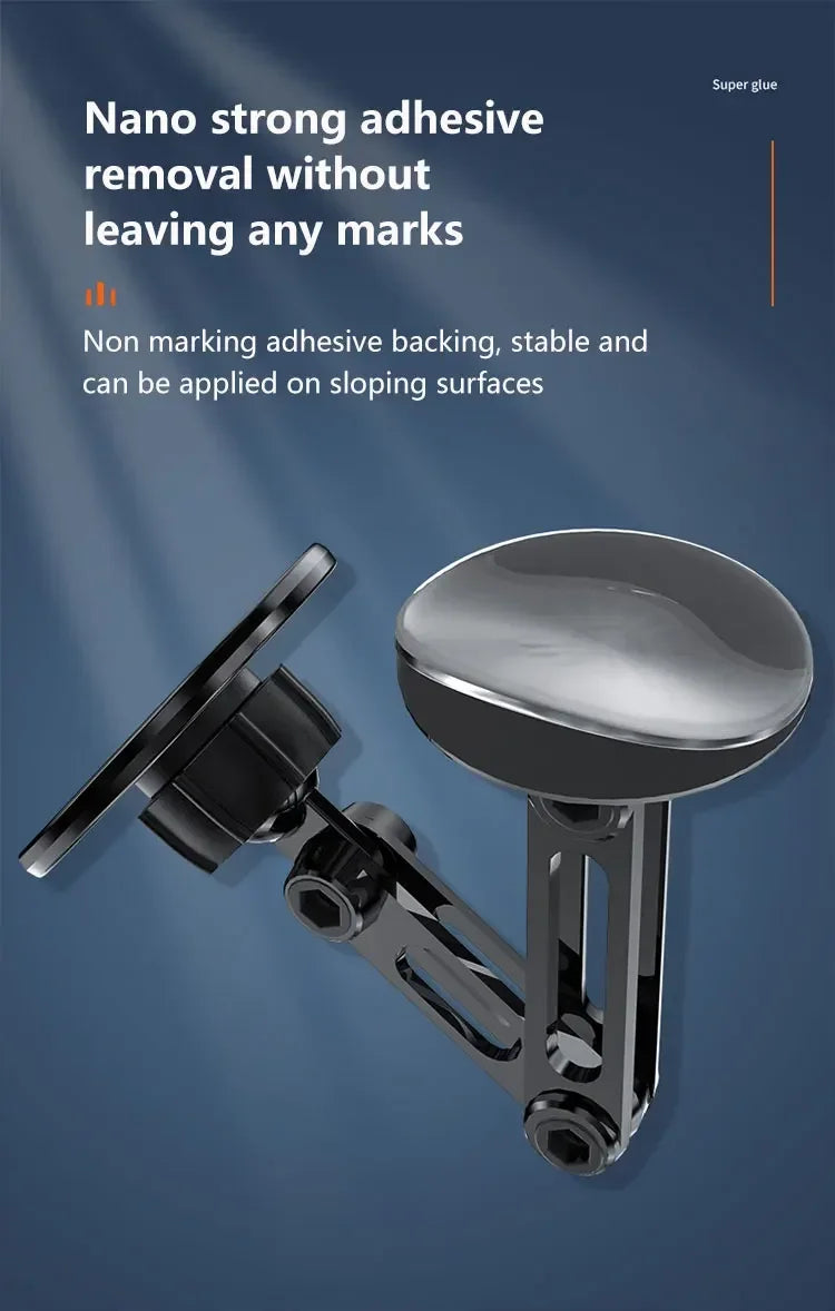 Magnetic Car Phone Holder Stand Magnet Car Mount Smartphone GPS Mobile Cell Support in Car Bracket for iPhone 15 Samsung Xiaomi