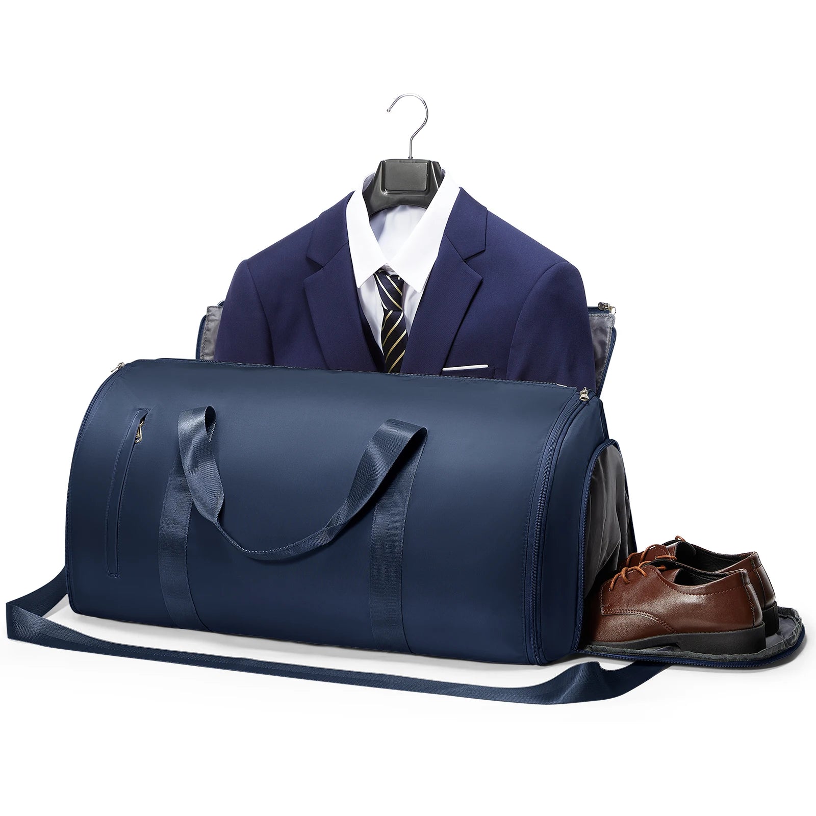 Suit Holders Travel Bag Case for Suit Holder-Convertible Bag Folding Suit Holders for Men Women Travel Business Clothing Bag ﻿