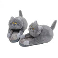 Cuddly Hug Cat Slippers Women Winter Home Fur Slides Kawaii Floor Shoes Furry Slippers Girl Kitty Mules Funny Cute Gift Slippers