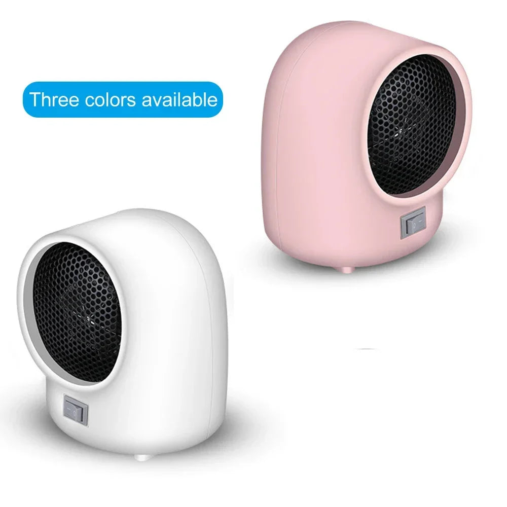 220V Hot Fan Heater Mini Electric Heater Desktop Quick Heating Home Portable Electric Heater For Home Office Warmer Hand Warmer