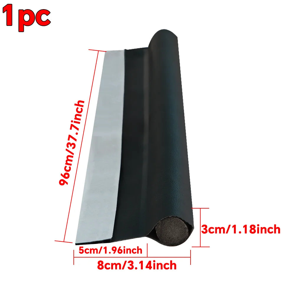Door bottom sealing strip, windproof, noise-reducing, dust-proof, bedroom gap waterproof, insect-proof and soundproof strip