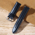 Retro Leather Watch Band 20mm 22mm 18mm 24mm 26mm for Seiko Smartwatch Bracelet Universal Wristband Quick Release Cowhide Strap