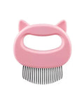 1 PCS Cat Massage Comb Plastic Easy Grip Handle Effectively Remove Cat Hair Fine Soft Brush Hair Multi-Color Grooming Tools