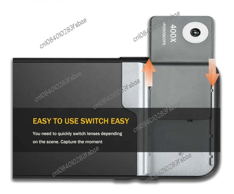 400X mobile phone case microscope, suitable for iPhone series mobile phone case