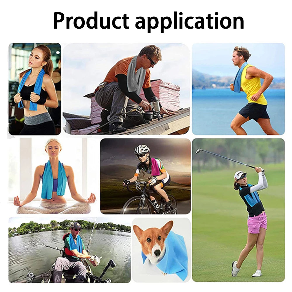 Super Soft Quick-Drying Microfiber Towel for Sports Gym Swimming Yoga Beach Lightweight And Super Absorbent Camping Towel