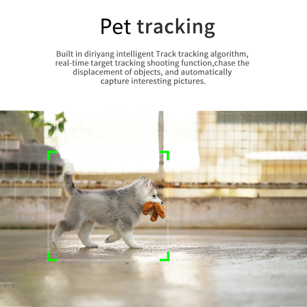 AI automatic face and body tracking phone holder/download APP, 360° rotating tracking tripod, intelligent shooting bracket