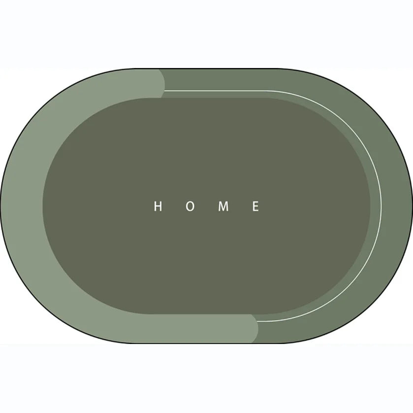 Bathroom Non-slip Mat Absorbent Floor Mats Home Kitchen Shower Room Bathtub Rug Quick Drying Entrance Door Memory Foam Pads