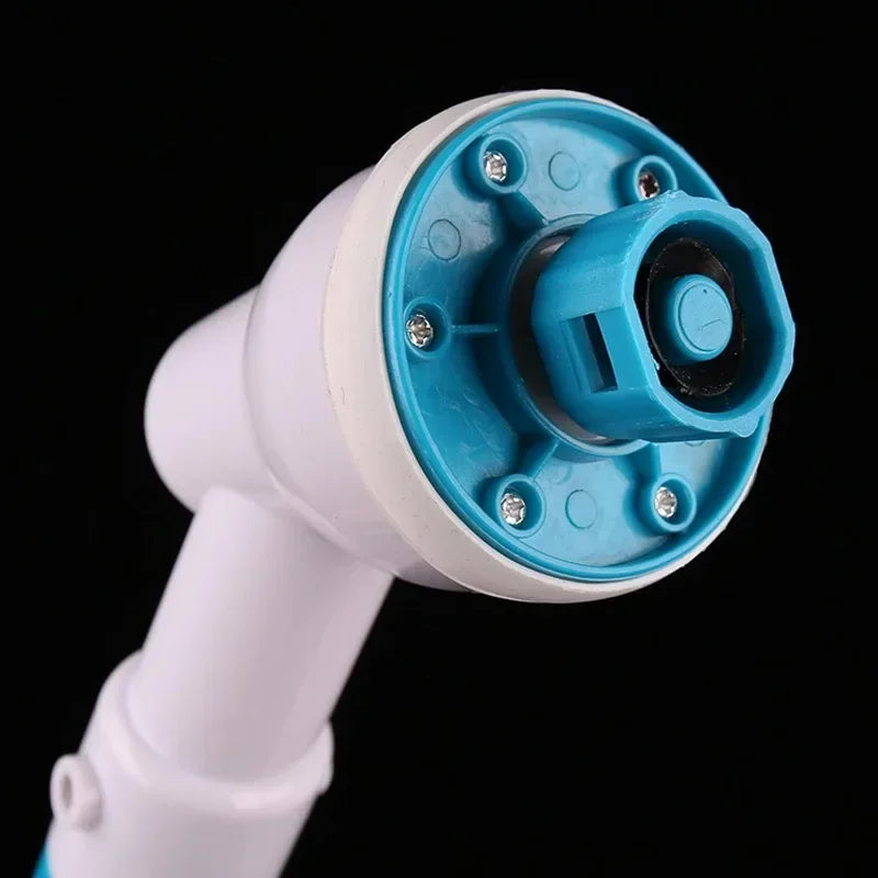 Electric Cleaning Brush 1PC Long Handle Rotating Cordless Rechargeable Household Bathroom Kitchen Floor Tile Washing Brush